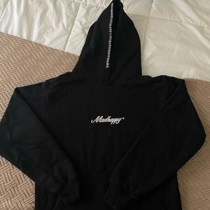 Mad Happy Size Small Black Hoodie